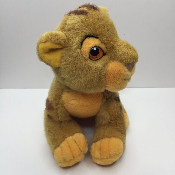 Disney The Lion King Simba Cub Yellow Gold Plush Stuffed Animal Kid Children Toy - Picture 2 of 12